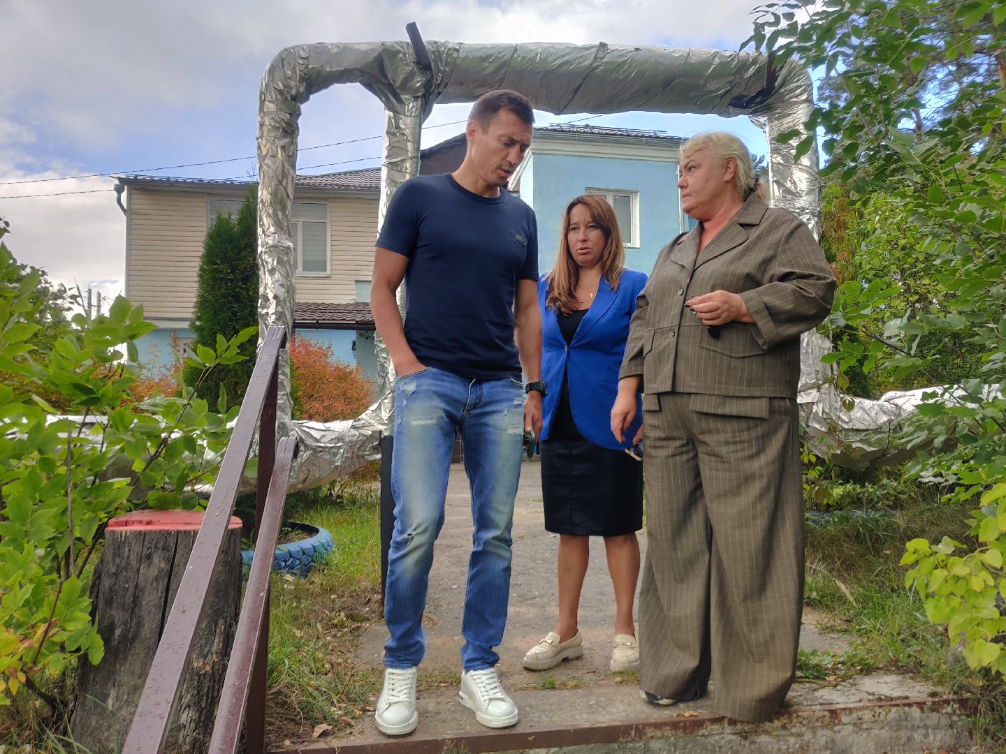 Красноармейск, Пушкинский, школа-интернат, спортивные тренажёры