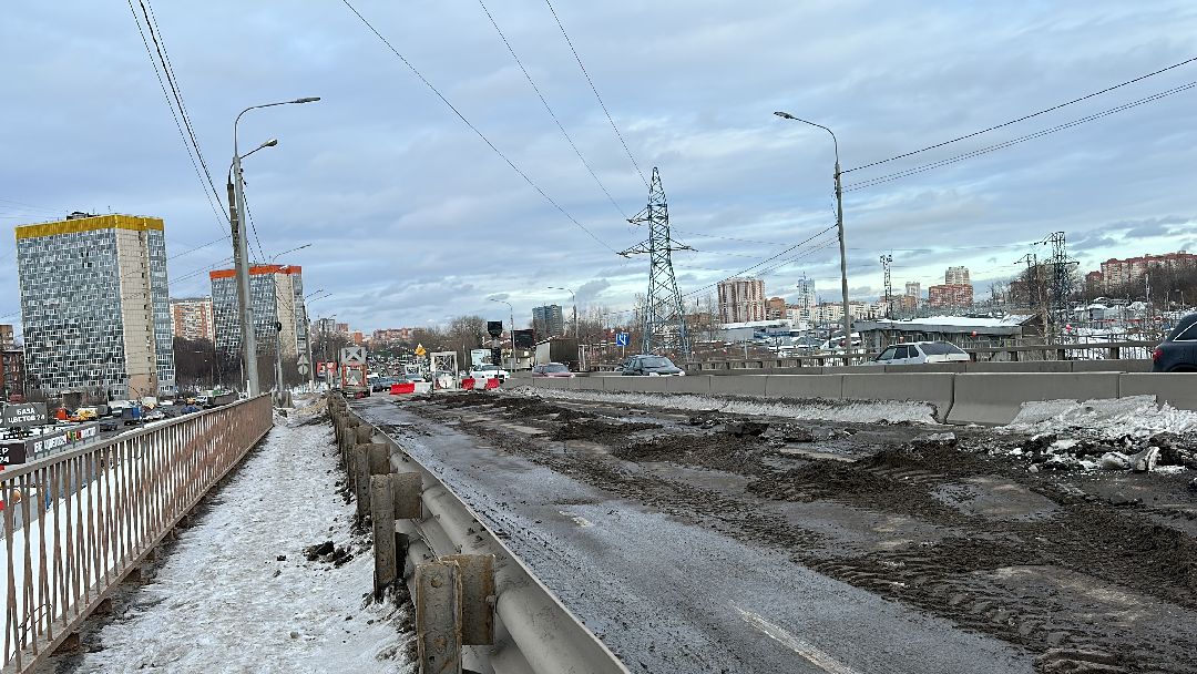 Одинцово, Эстакада, Капитальный ремонт, Дороги, путепровод, Можайское шоссе