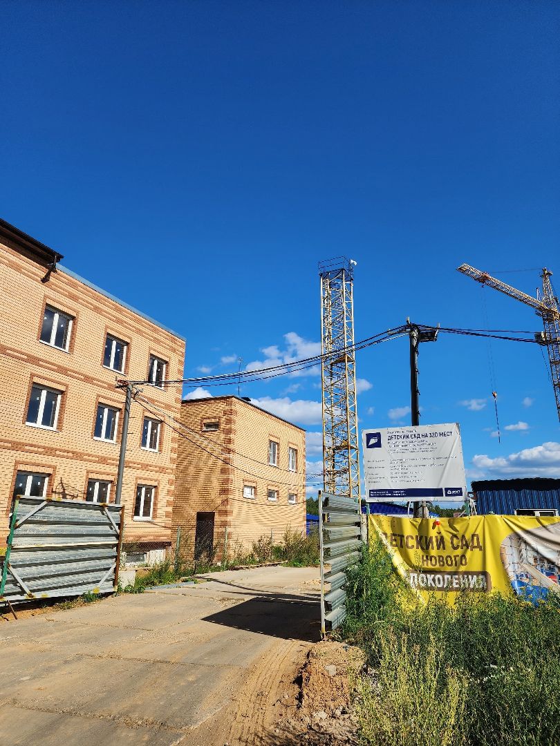 Солнечногорск, Рекинццо-2, строительство, детский сад, Крост