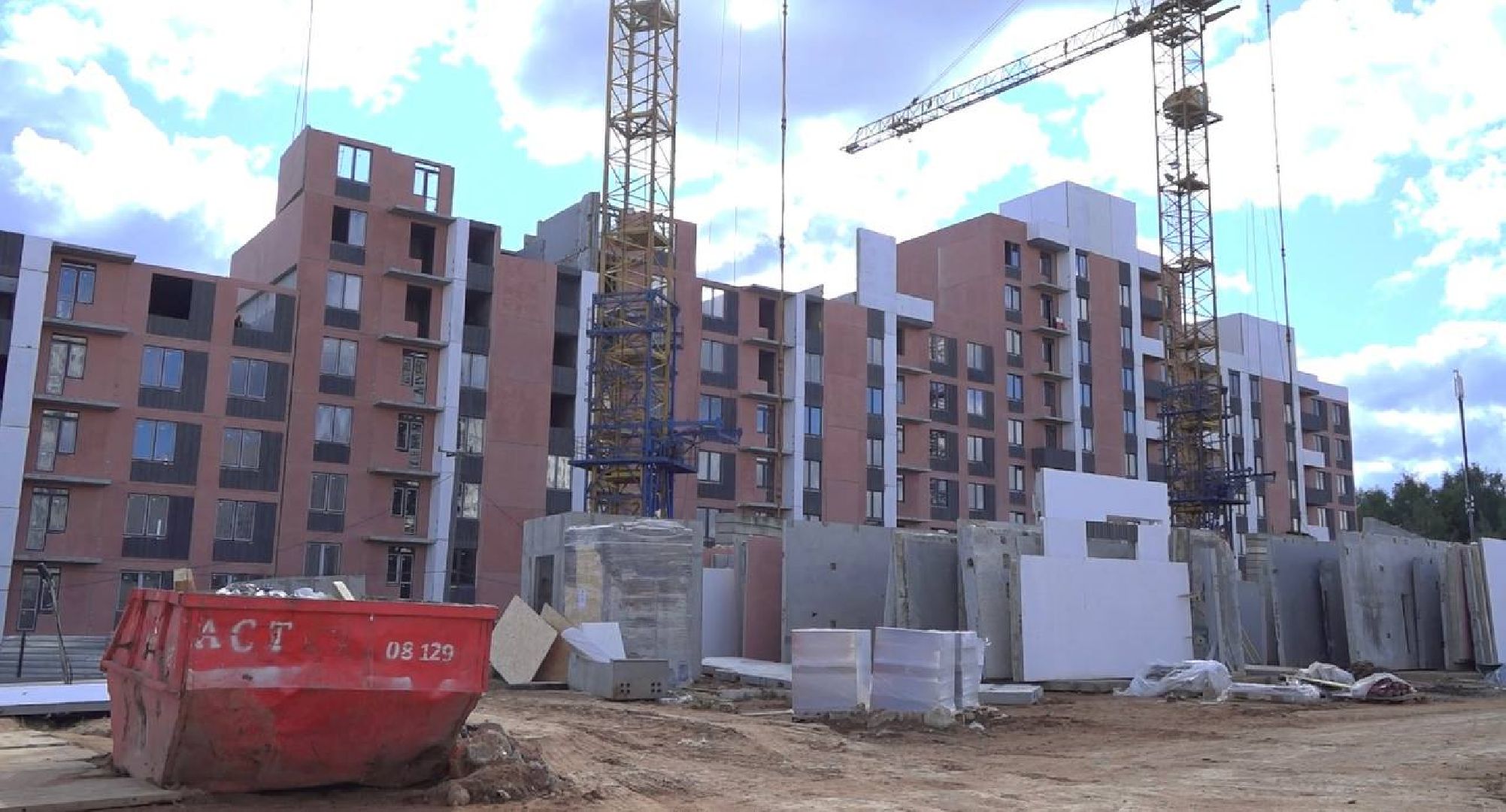 Солнечногорск, дом, строительство, переселенцы, новостройка