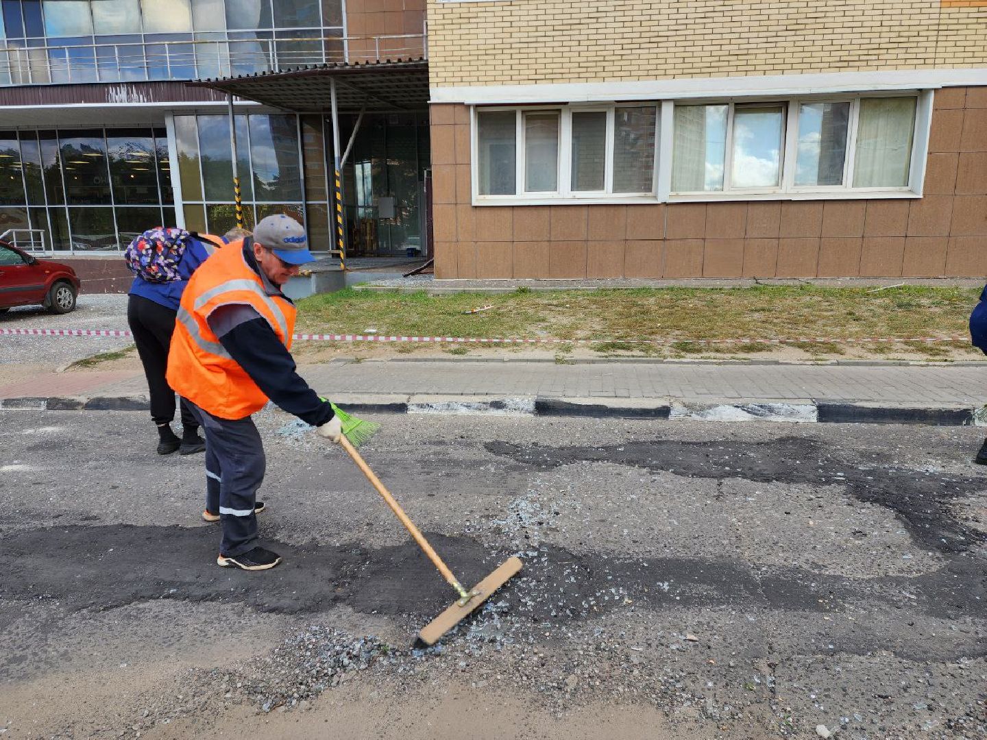 Раменское, ЧП, устранение последствий разрушения беспилотником