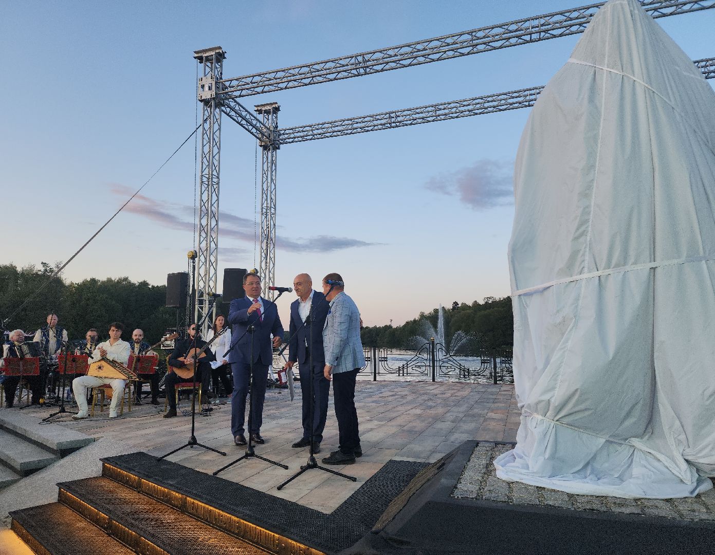 Памятник, Арсений Морозов, меценат, Ногинск, Богородский городской округ