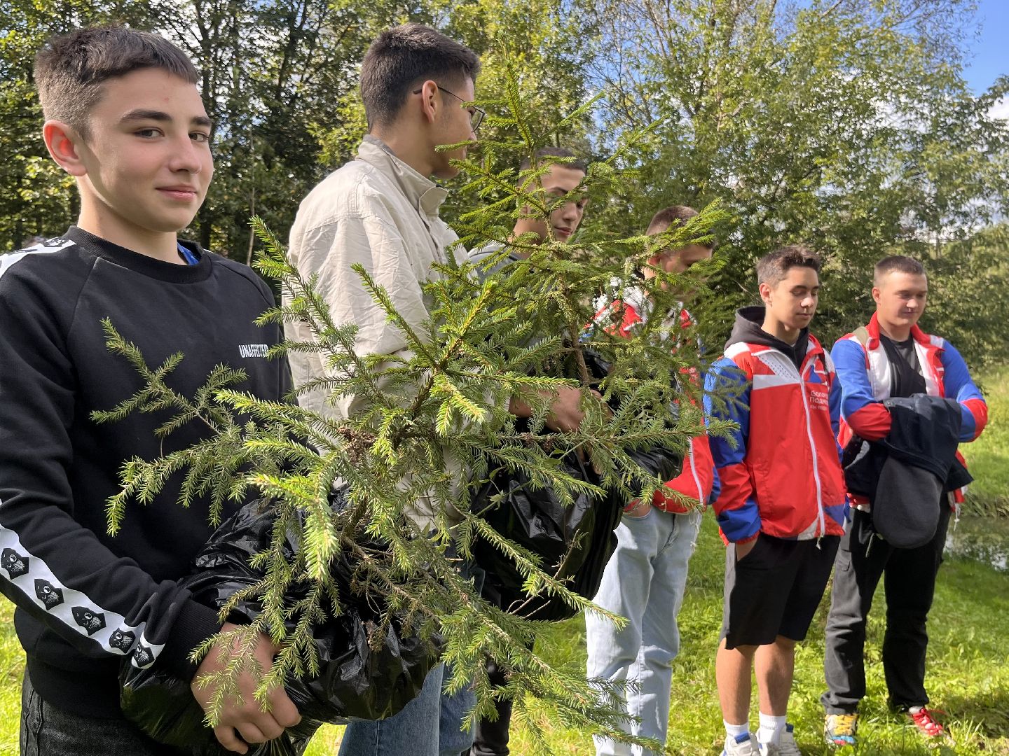 Наро-Фоминск, аллея памяти, рубеж обороны, посади дерево, волонтёры Подмосковья