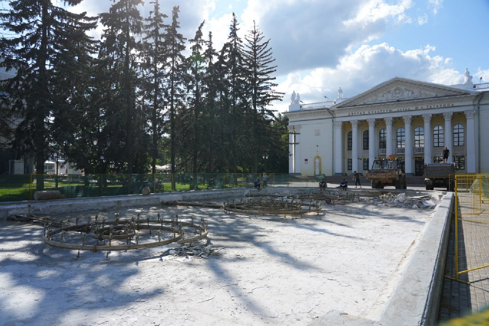 Сергиево-Посадский городской округ, Сергиев Посад, Фонтан; Благоустройство, Ремонт