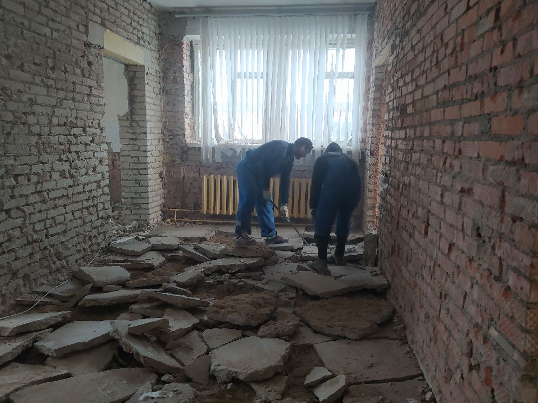 Капитальный ремонт, демонтаж, амбулатория, Щёлково