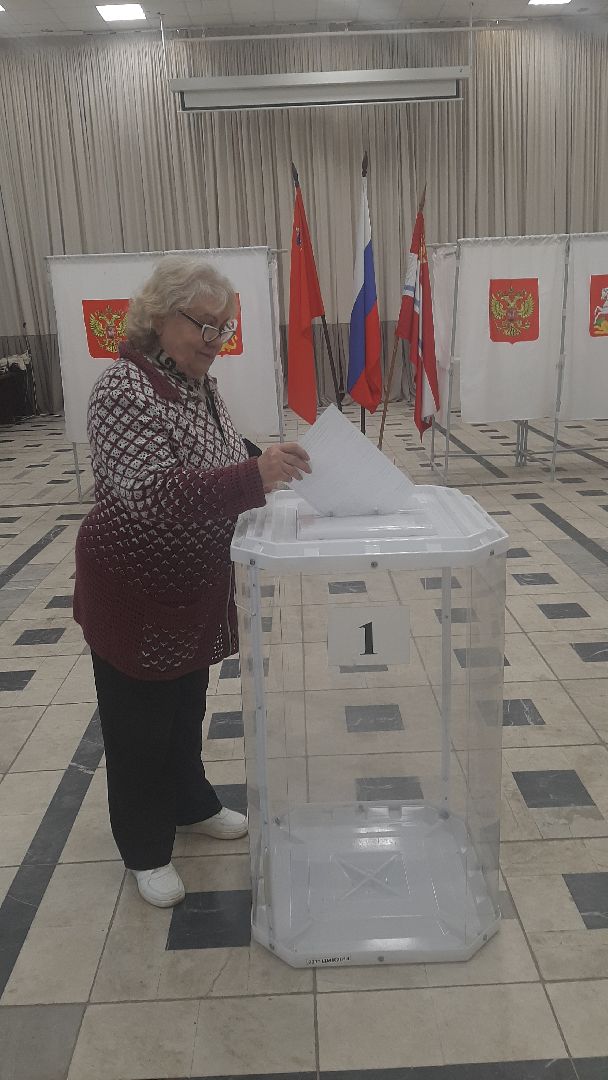 ПодмосковьеВыбирает2023, ЕДГ2023, выборы, первый голосующий, Орехово-Зуево