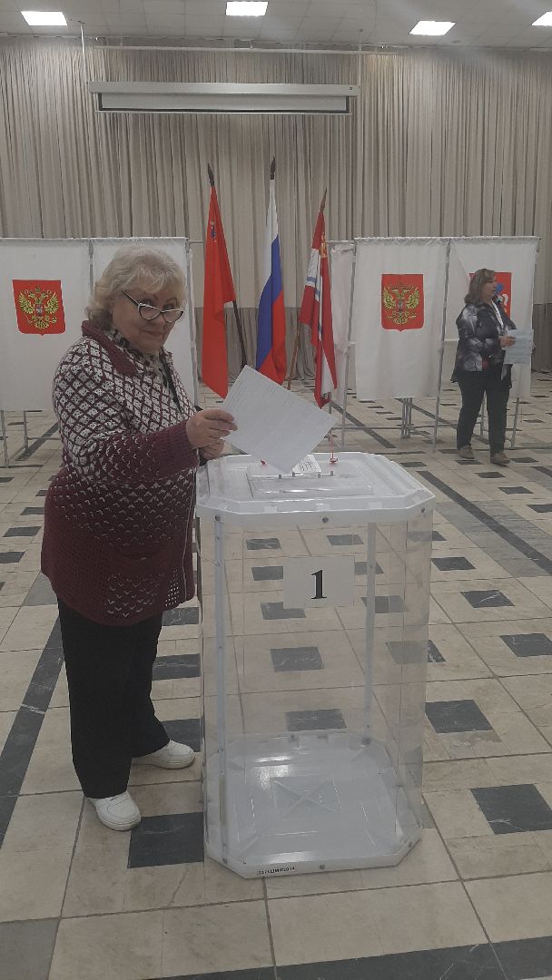 ПодмосковьеВыбирает2023, ЕДГ2023, выборы, первый голосующий, Орехово-Зуево