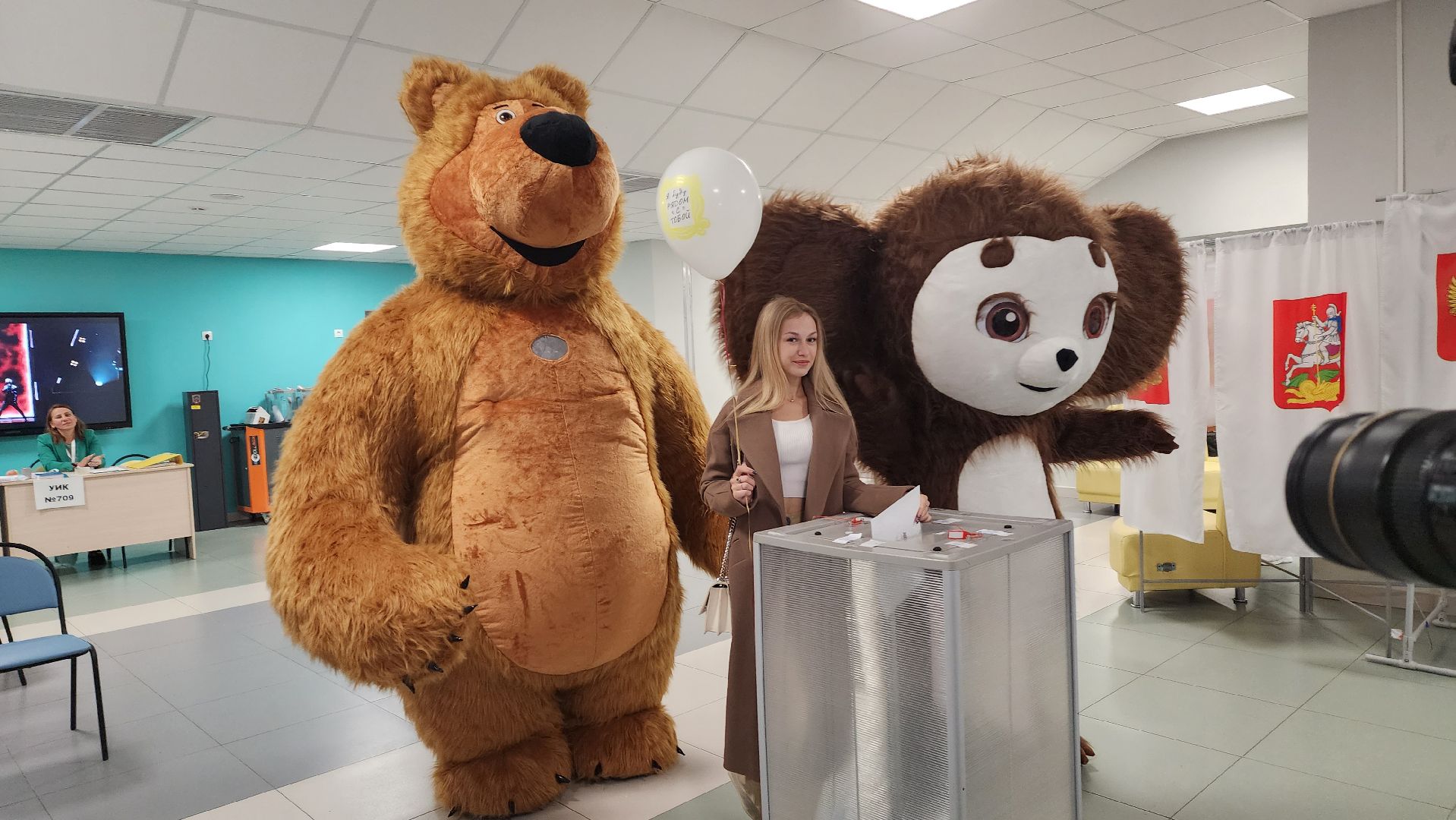 Подмосковье, Ивантеевка, выборы