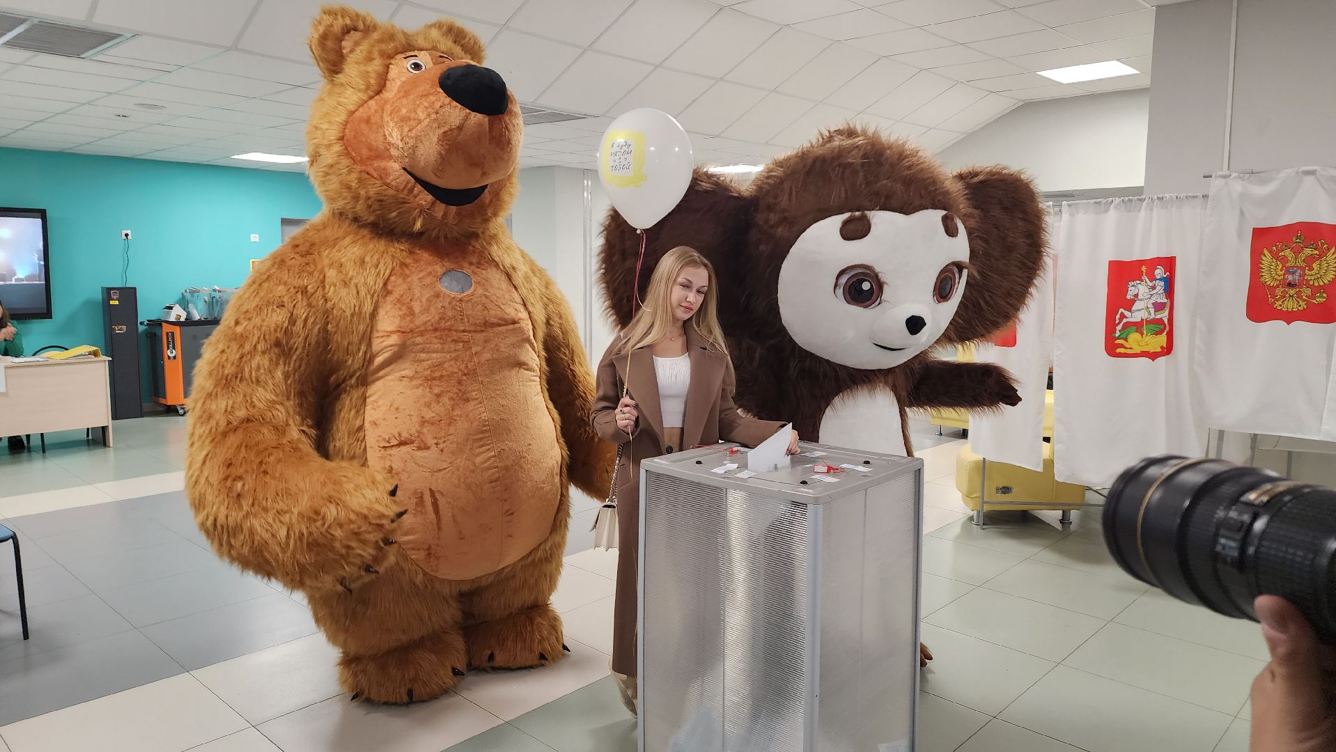 Подмосковье, Ивантеевка, выборы