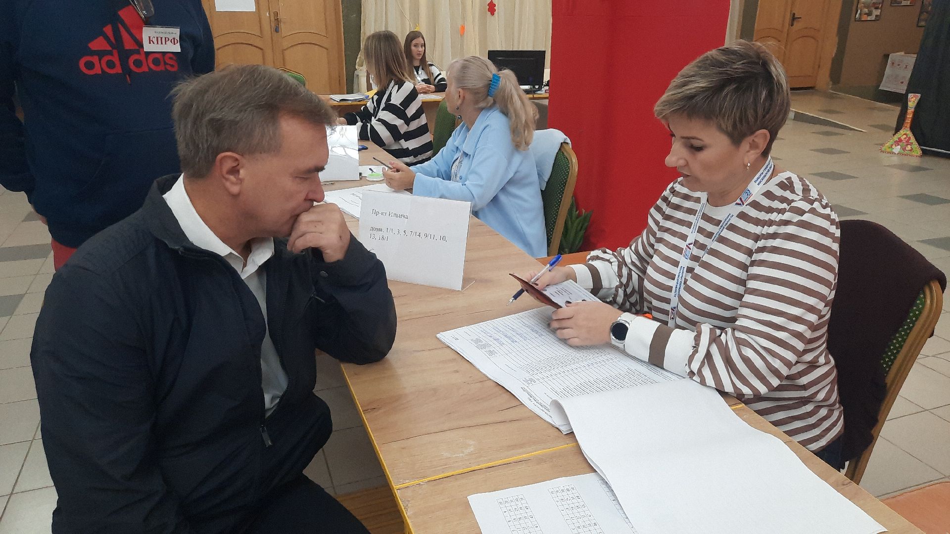 #ПодмосковьеВыбирает2023, #ЕДГ2023, Шатура, выборы губернатора, открытие участка