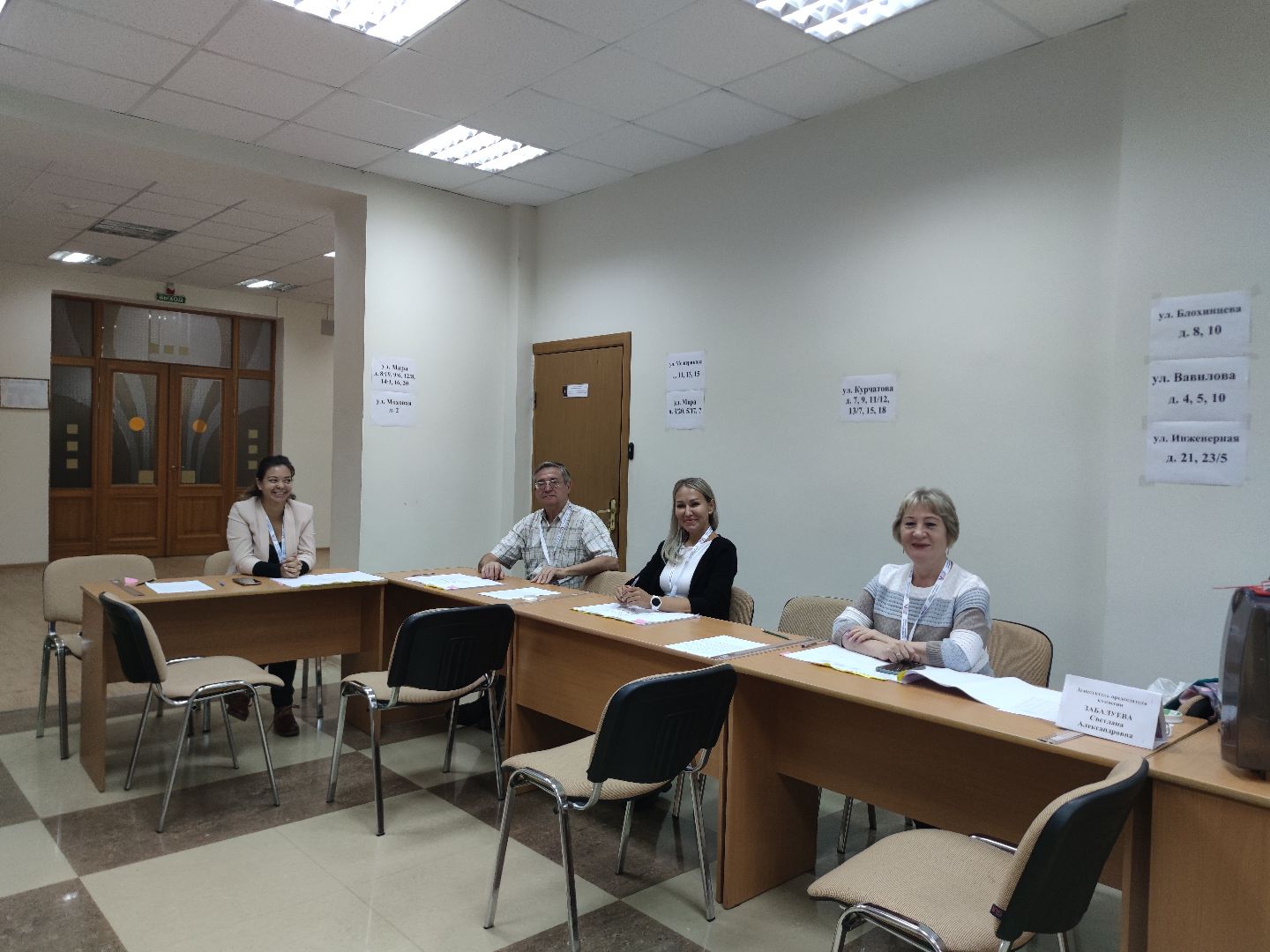 выборы 2023, выборы губернатора, Дубна, избирательный участок