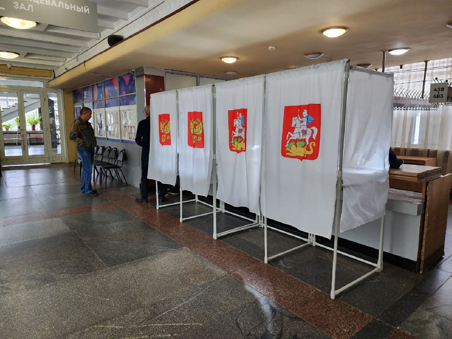 Раменское, выборы, глава округа посетил избирательный пункт