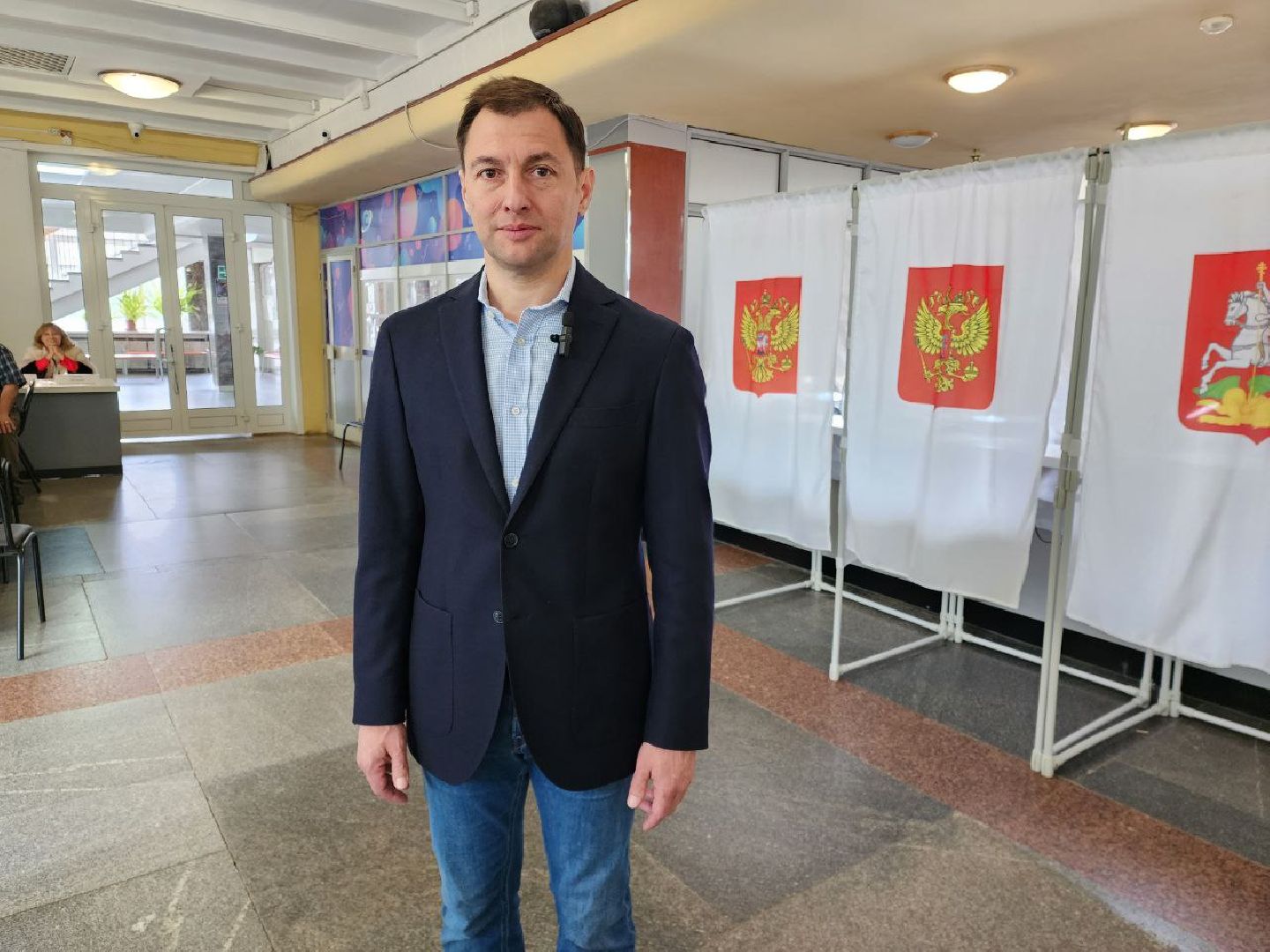 Раменское, выборы, глава округа посетил избирательный пункт