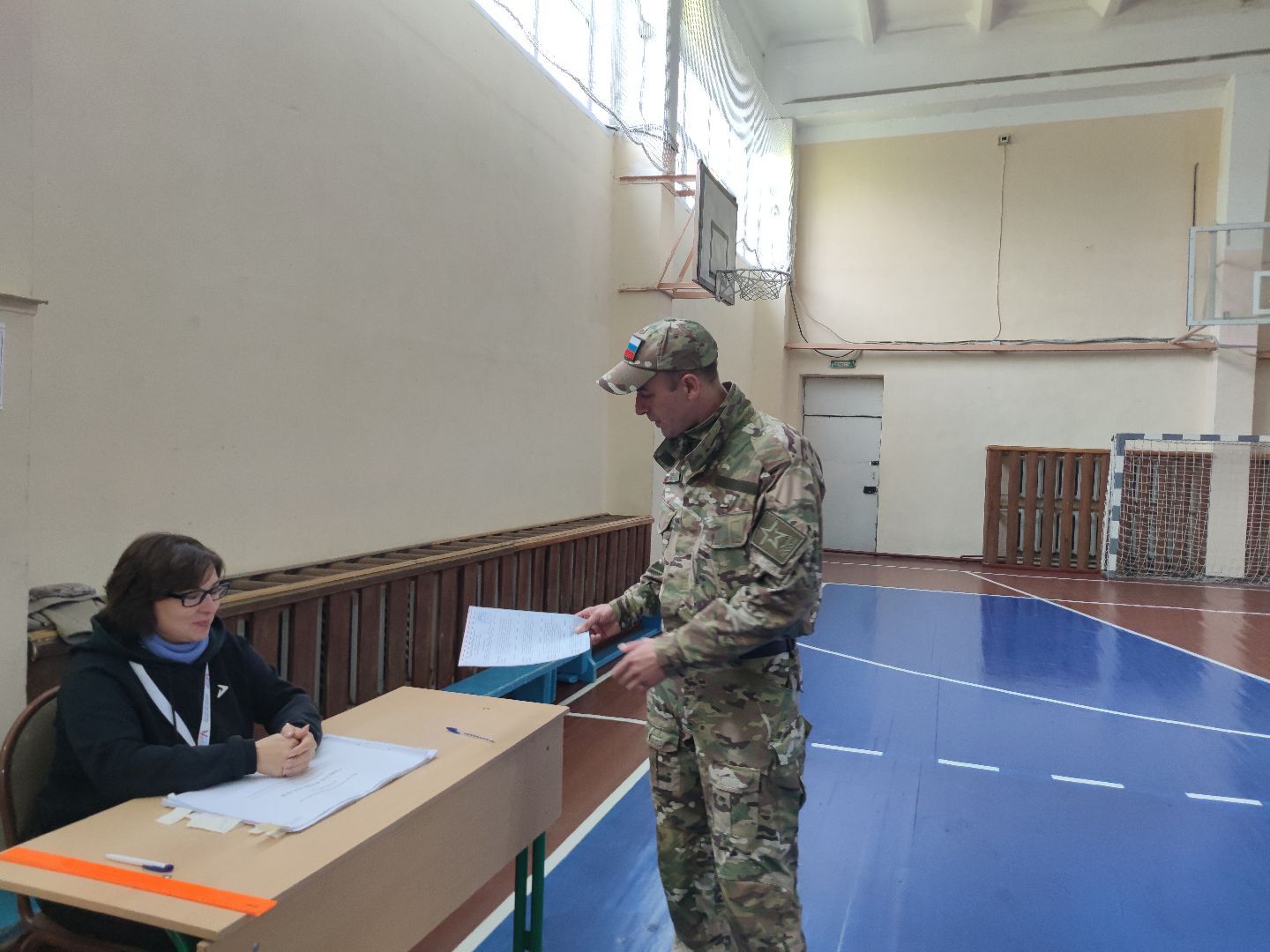 Боец СВО, голосование, выборы 2023, Талдом