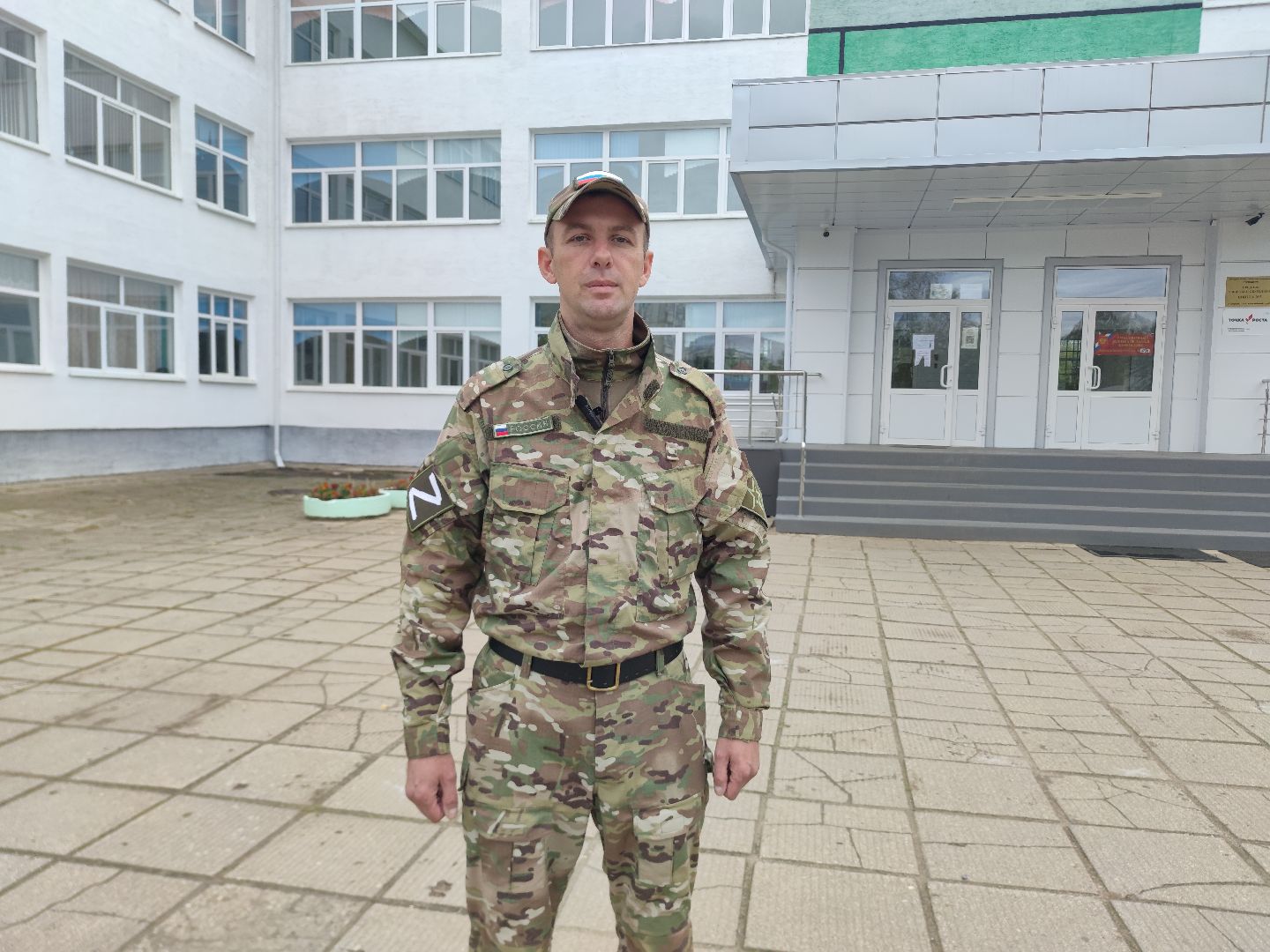 Боец СВО, голосование, выборы 2023, Талдом