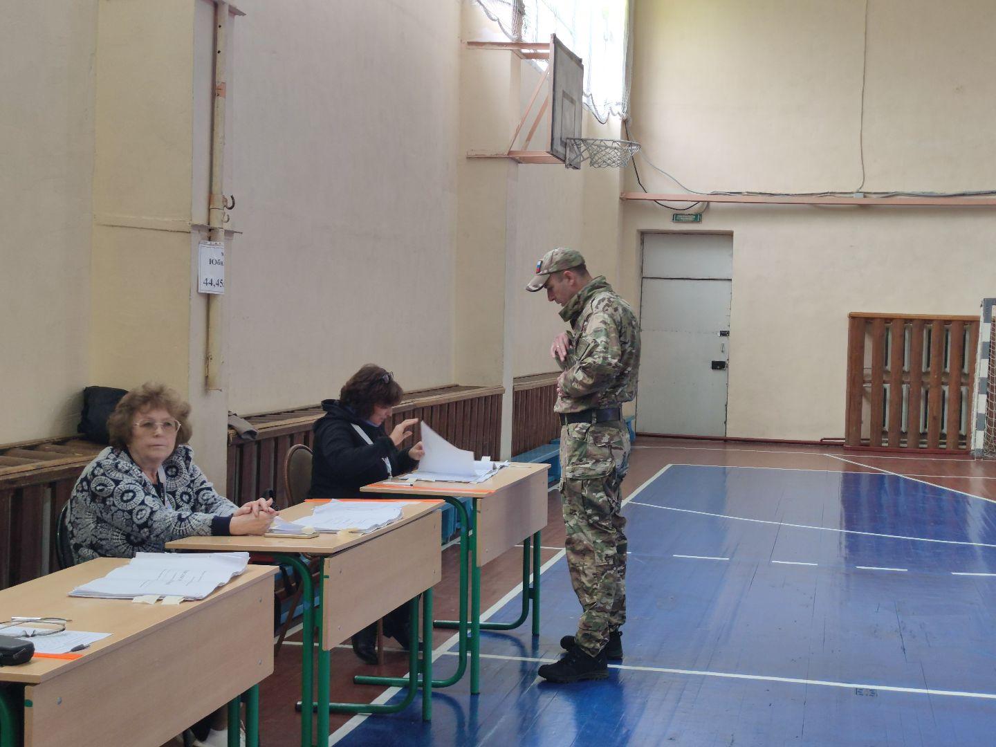 Боец СВО, голосование, выборы 2023, Талдом