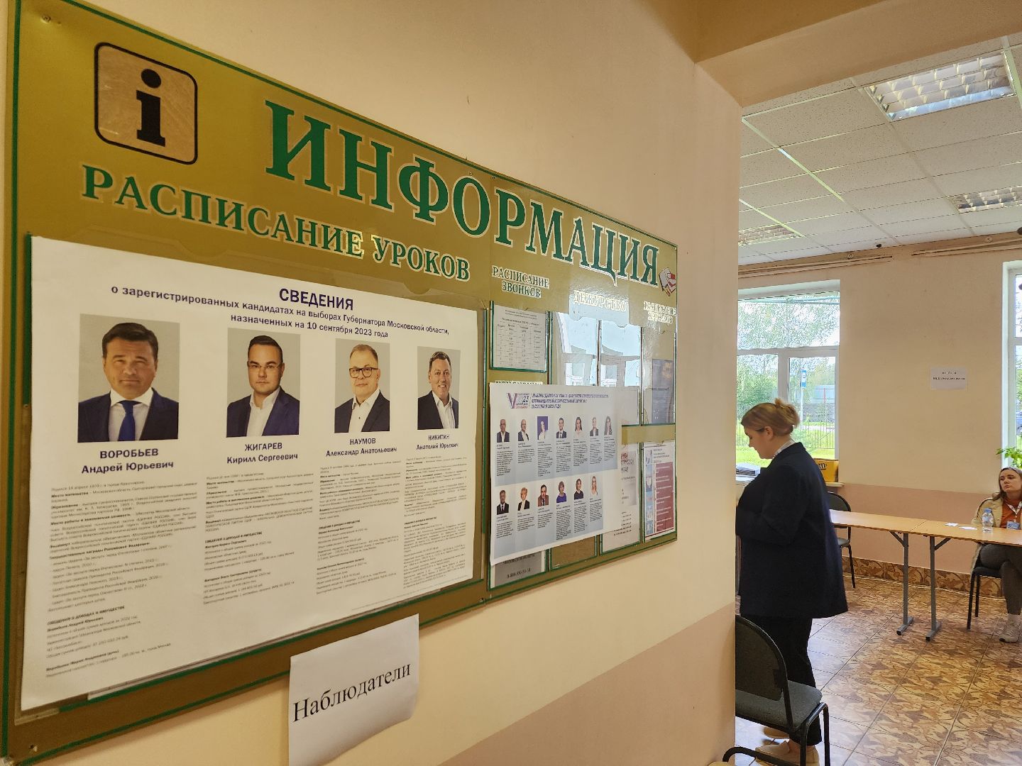 Выборы, голосование, Манихино