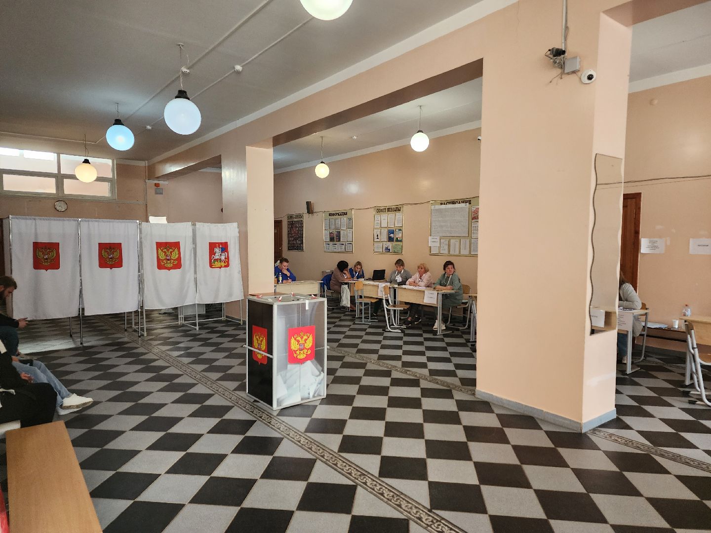 Выборы, голосование, павловская слобода