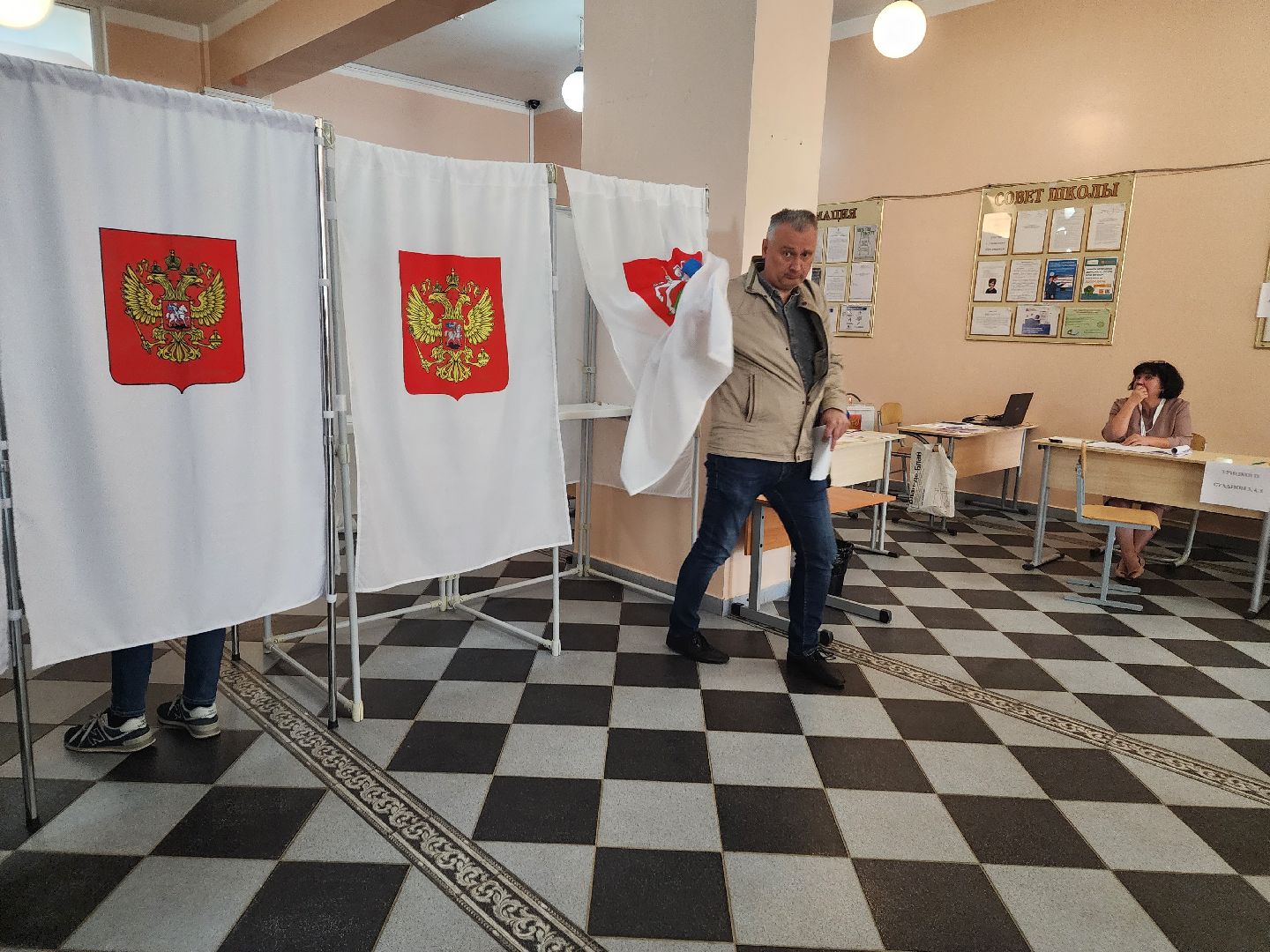 Выборы, голосование, Павловская слобода