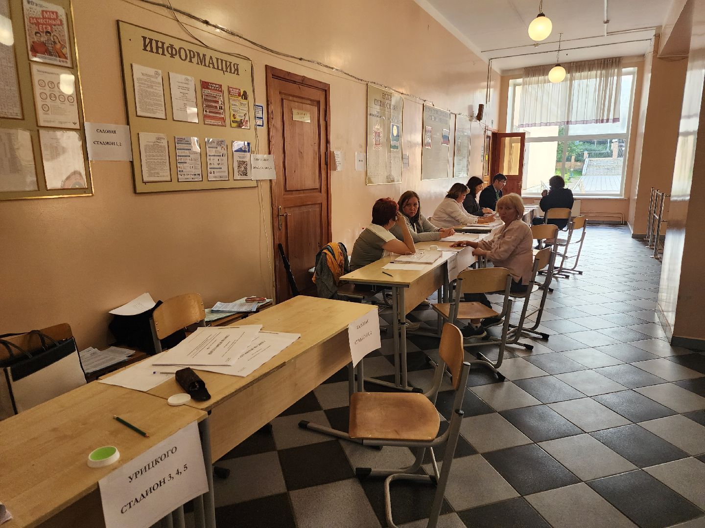 Выборы, голосование, Павловская слобода