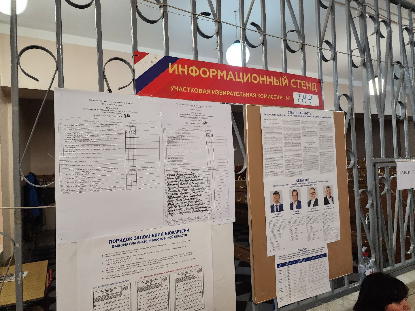 Выборы, голосование, Павловская слобода