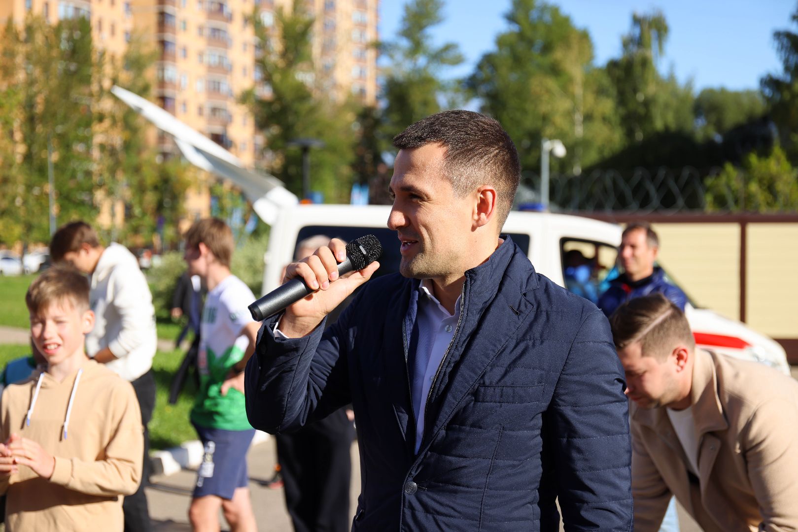 Реутов, День города, мы вместе. забег, парк, пруд