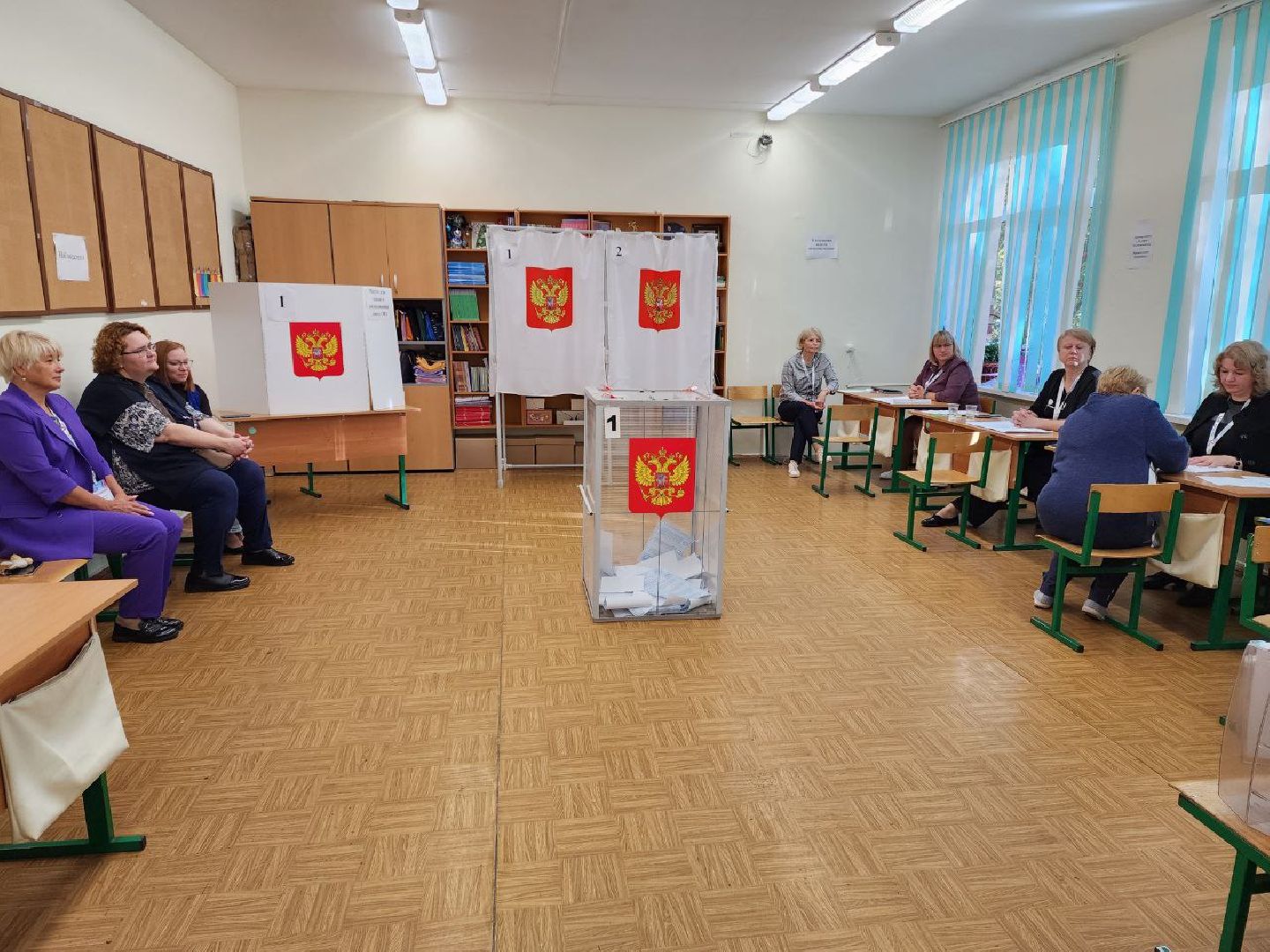 Раменское, выборы, избирательные участки в Раменской средней школе №21