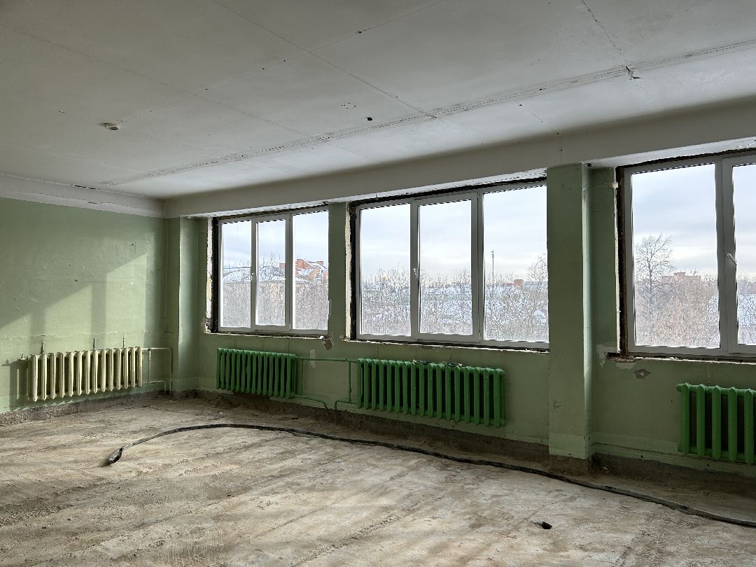 Капитальный ремонт школы, нацпроект, губернатор, Фрязино