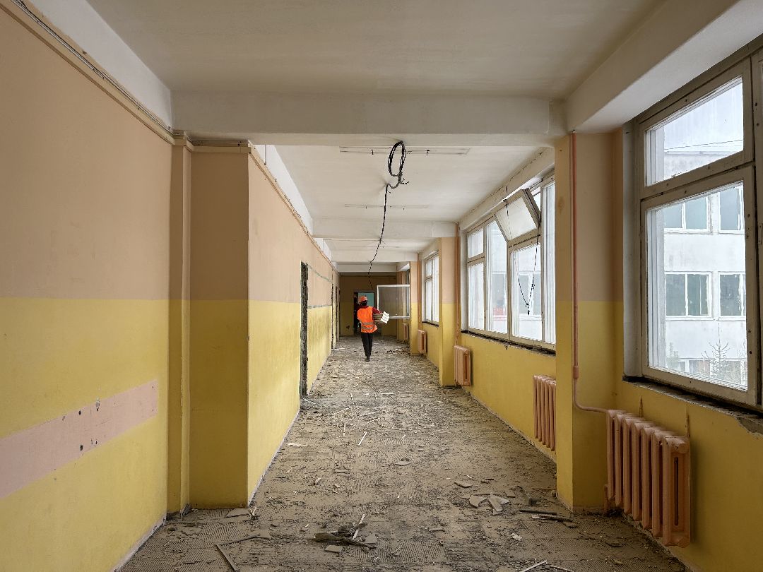 Капитальный ремонт школы, нацпроект, губернатор, Фрязино