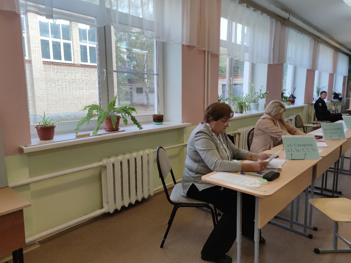 Выборы 2023, выборы губернатора, открытие участка, второй день голосования, Дубна