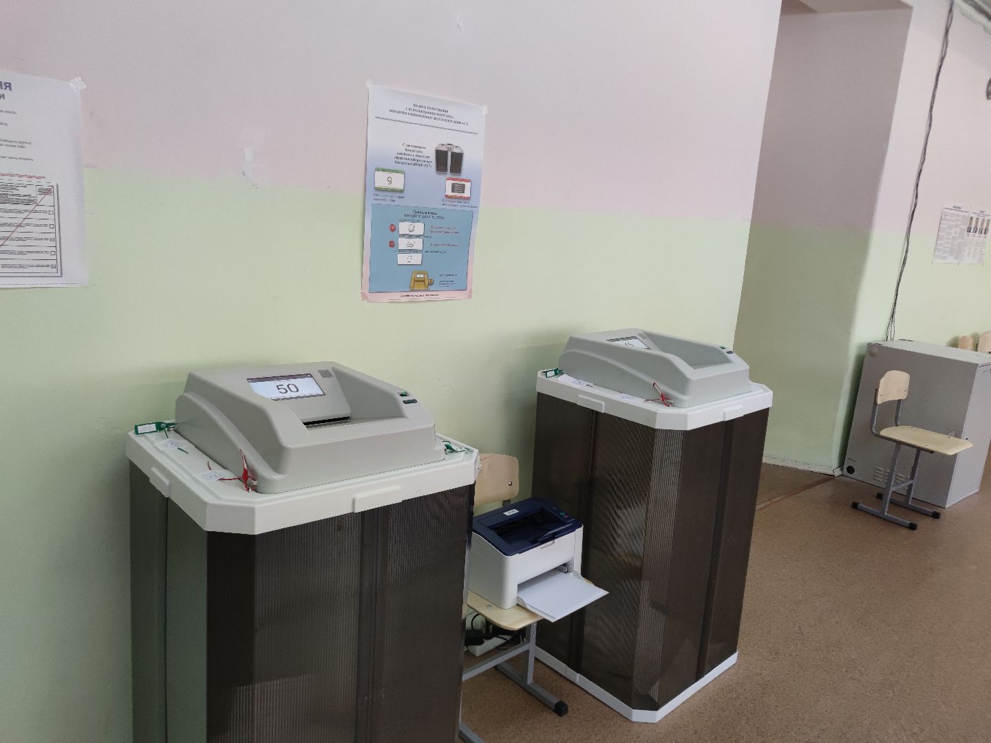 Выборы 2023, выборы губернатора, открытие участка, второй день голосования, Дубна