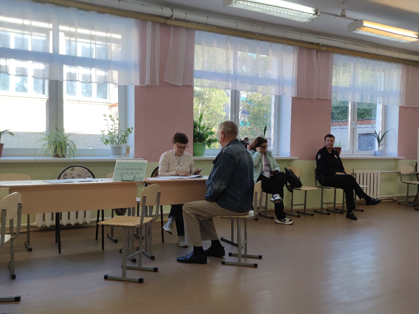 Выборы 2023, выборы губернатора, открытие участка, второй день голосования, Дубна