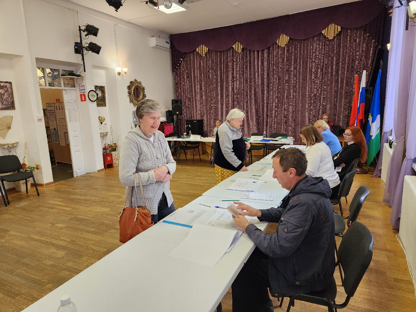 Олинцово, Звенигород, едг2023, голосование, выборы,