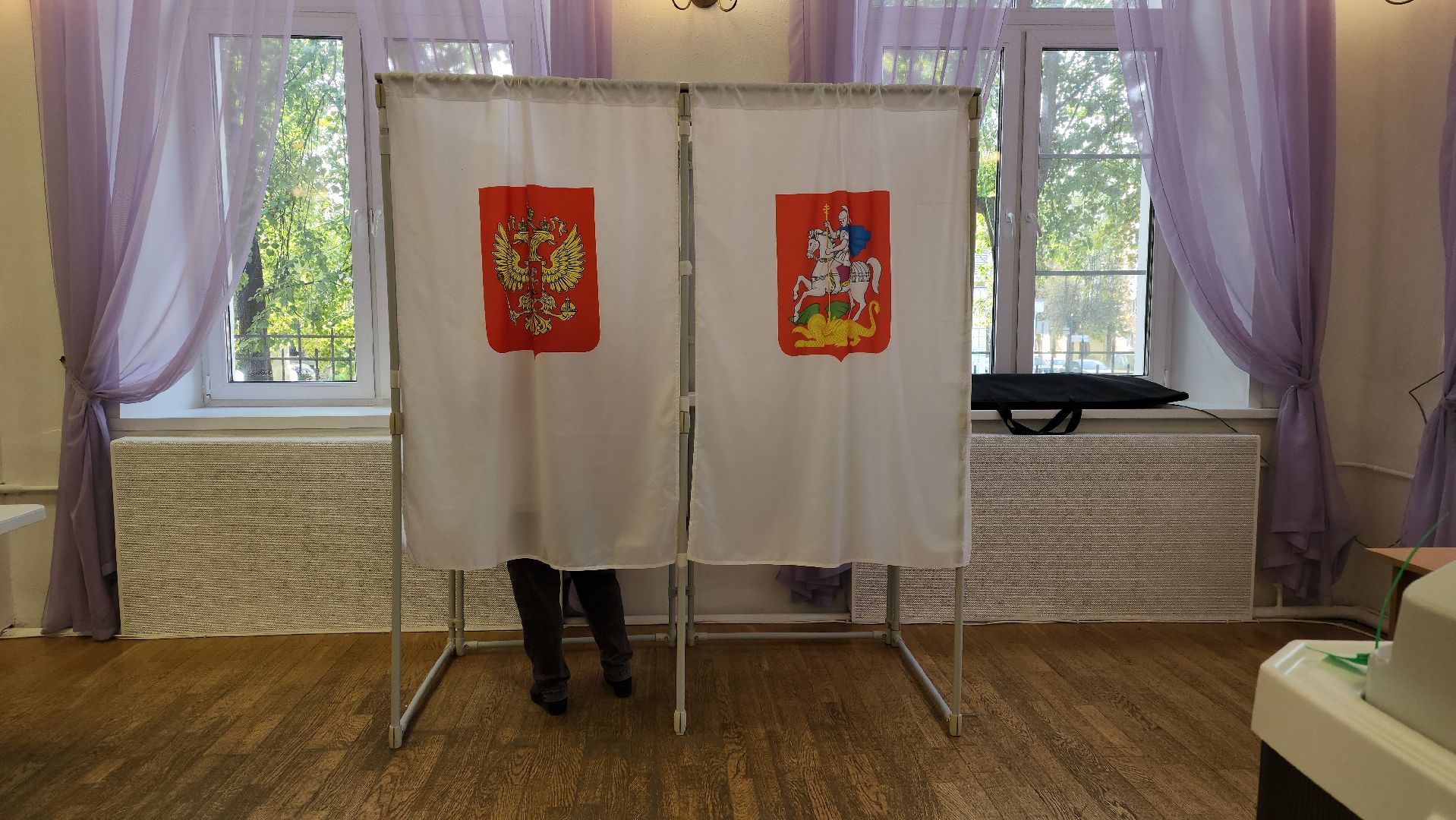 Олинцово, Звенигород, едг2023, голосование, выборы,