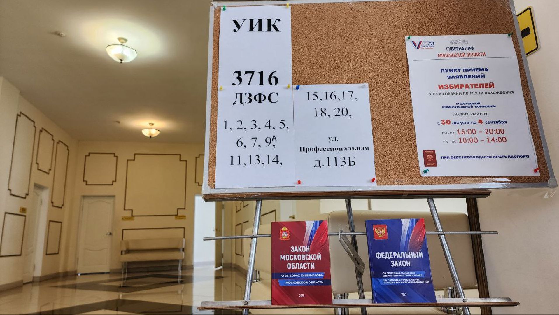 Дмитров, Выборы 2023, Губернатор