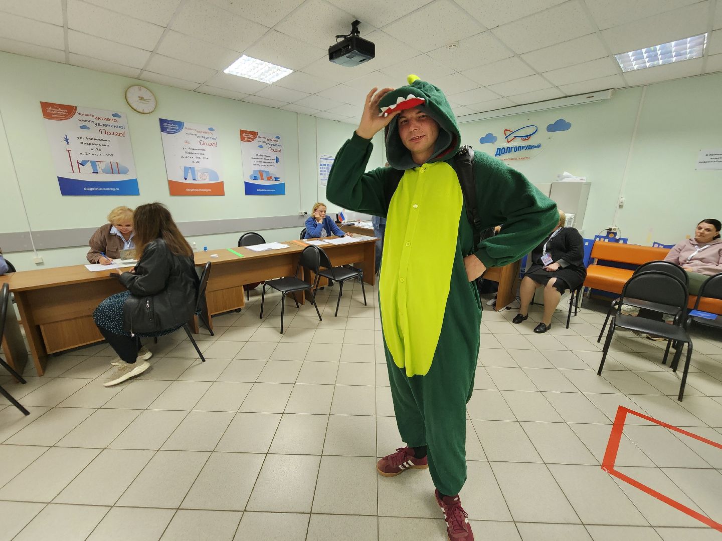 Долгопрудный, выборы, дракон, крокодил