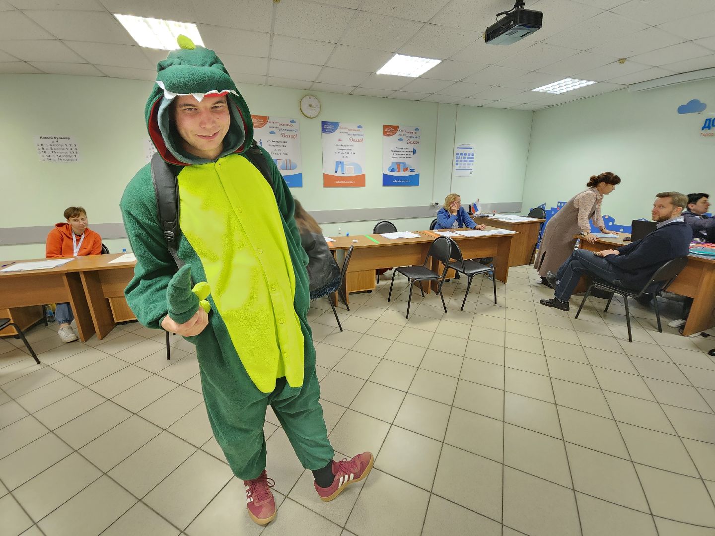 Долгопрудный, выборы, дракон, крокодил