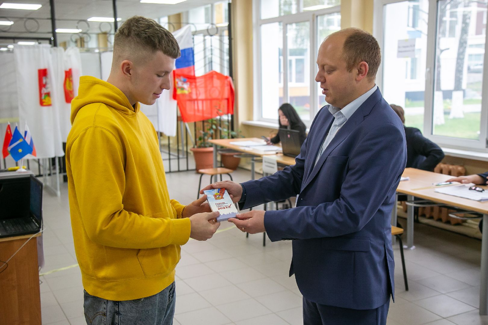 Коломна, первый голос, выборы, губернатор.