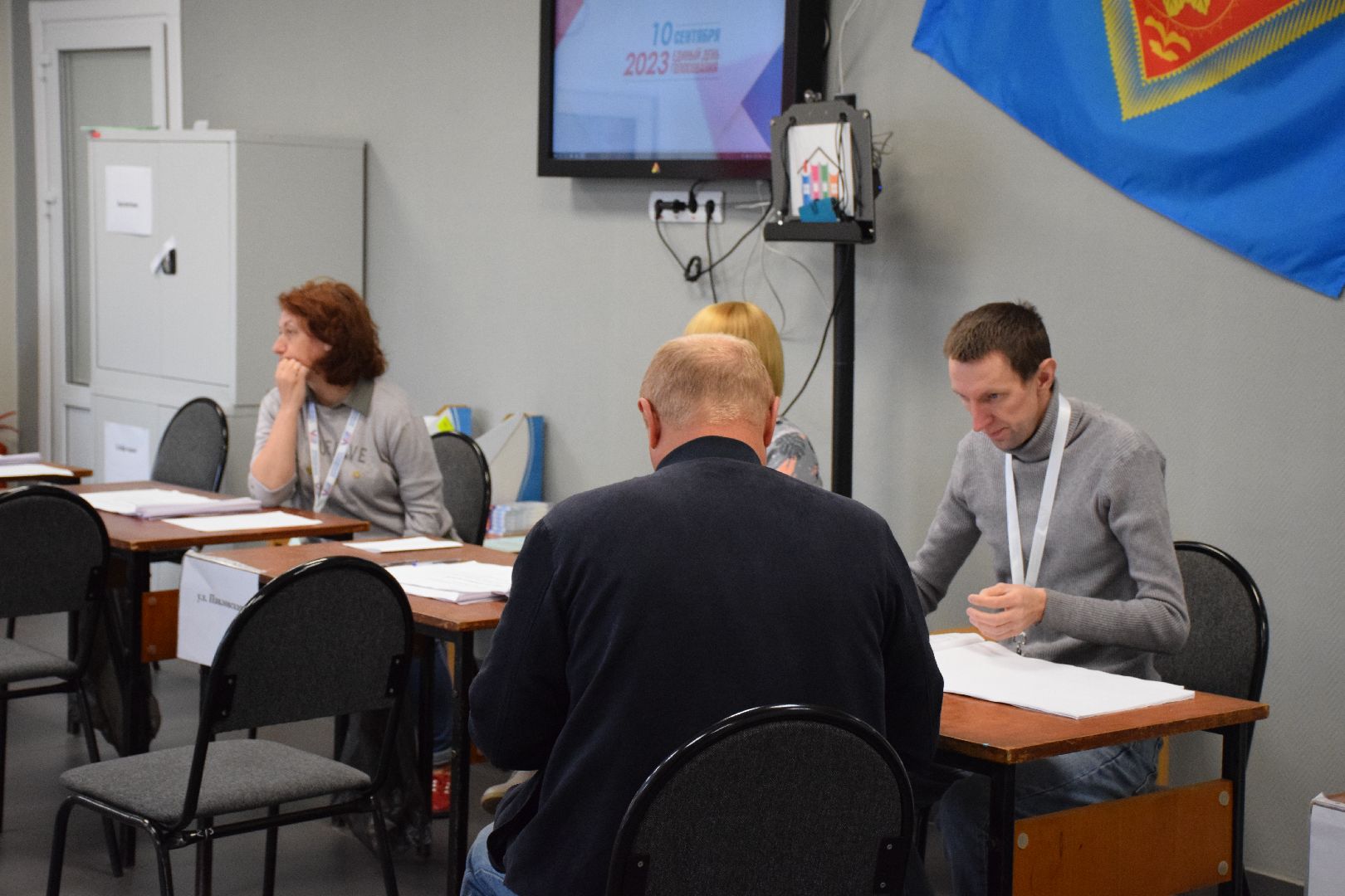 Павловский Посад, городской округ Павловский Посад, выборы, люди, голосование, Подмосковье выбирает 2023, ЕДГ2023, журналист, стрингер