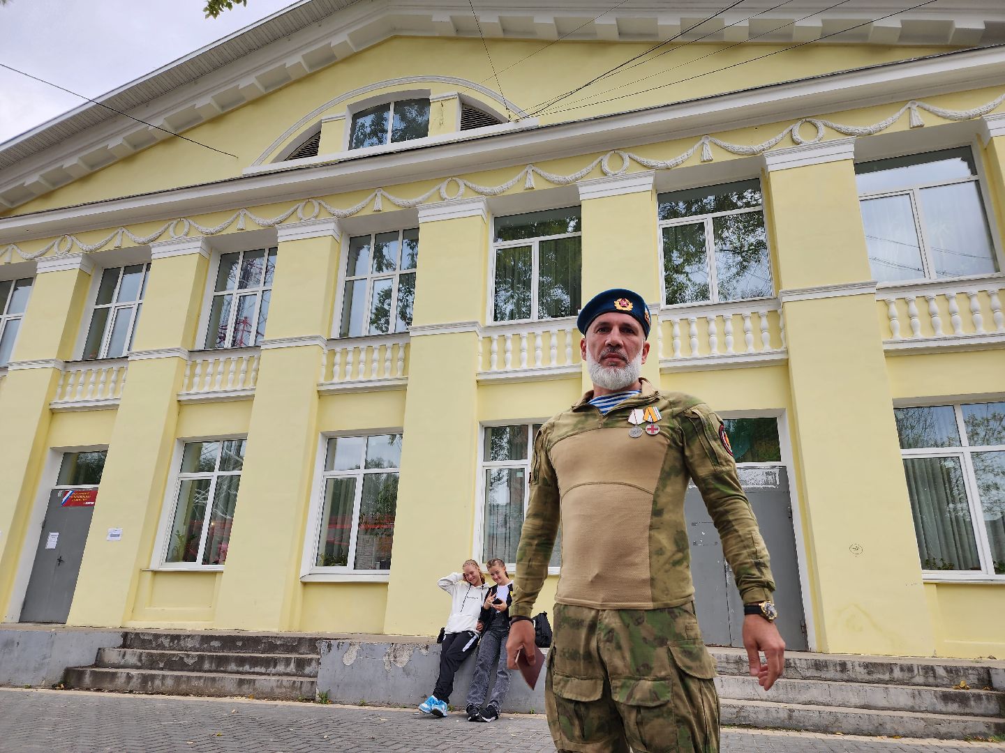 Выборы, голосование, доброволец, боец, СВО, Дедовск