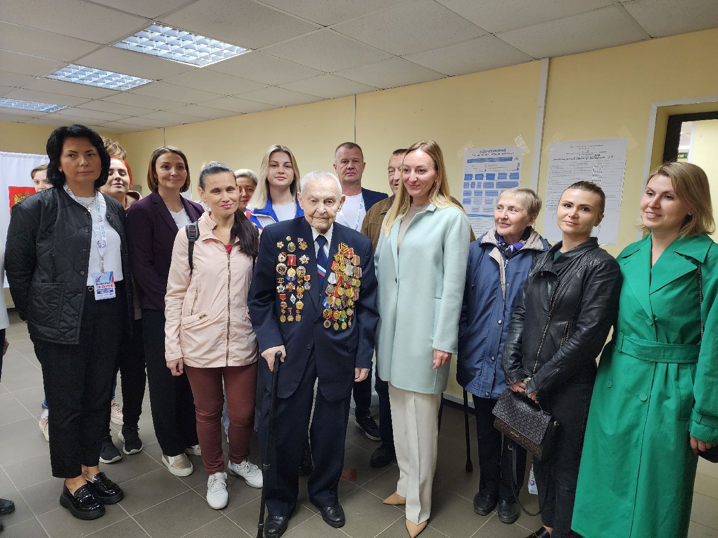 Химки, Подмосковье, выборы, ветеран, голосование