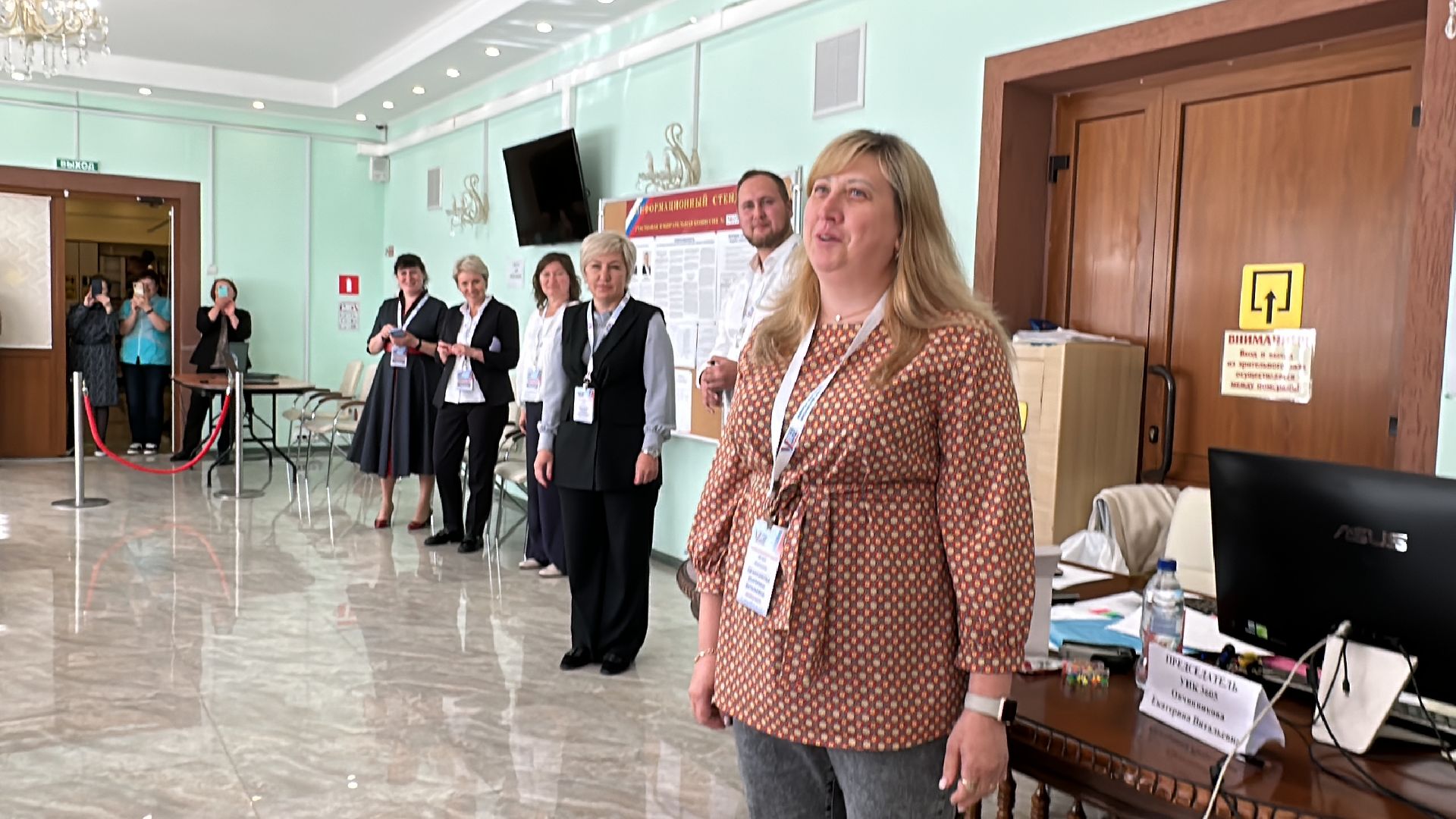 Одинцово, Рудковская выбирает, Плющенко голосует, выборы губернатора московской области,