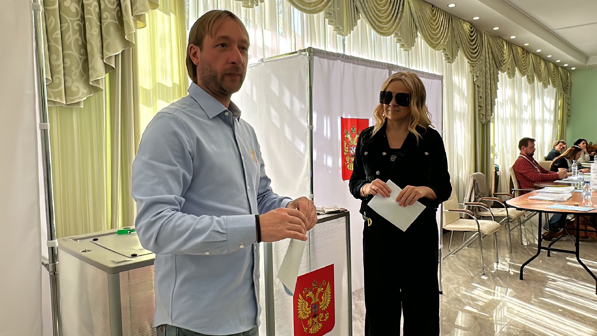 Одинцово, Рудковская выбирает, Плющенко голосует, выборы губернатора московской области,