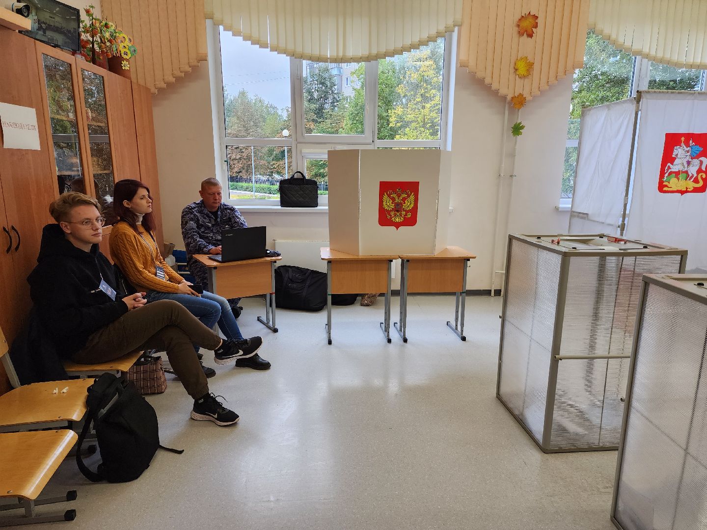 Раменское, выборы, впервые голосующая на избирательном участке