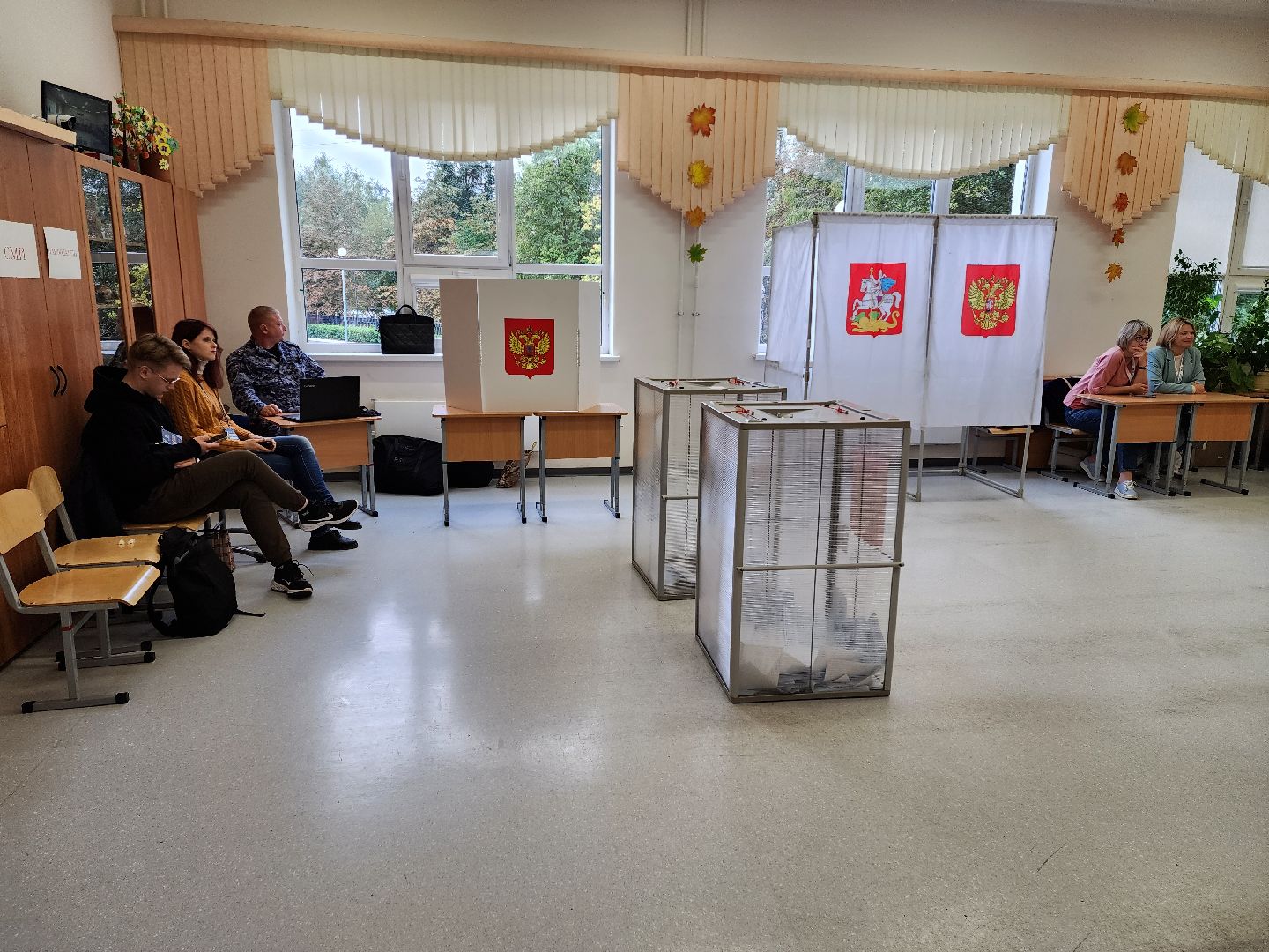 Раменское, выборы, впервые голосующая на избирательном участке