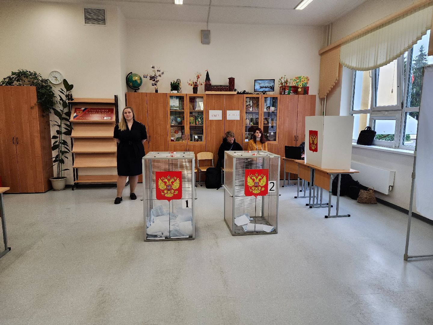 Раменское, выборы, впервые голосующая на избирательном участке