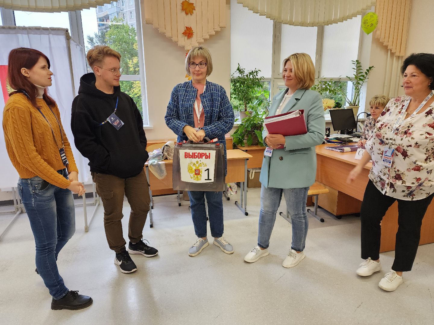 Раменское, выборы, впервые голосующая на избирательном участке