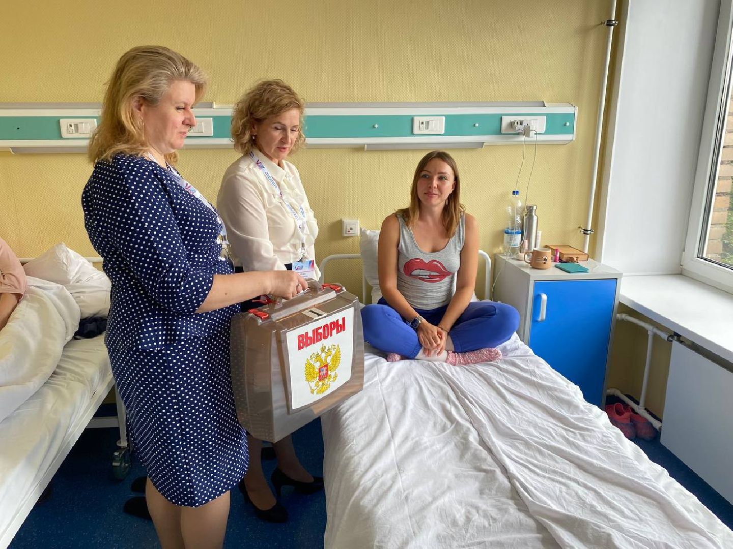 выборы 2023, выборы губернатора московской области, больница, голосование,