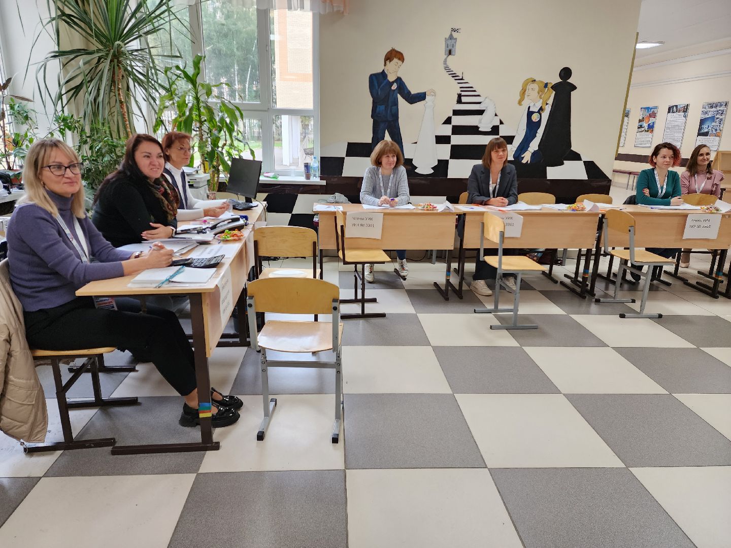 Раменское, выборы, председатель Совета депутатов Раменского округа проголосовал в школе № 9