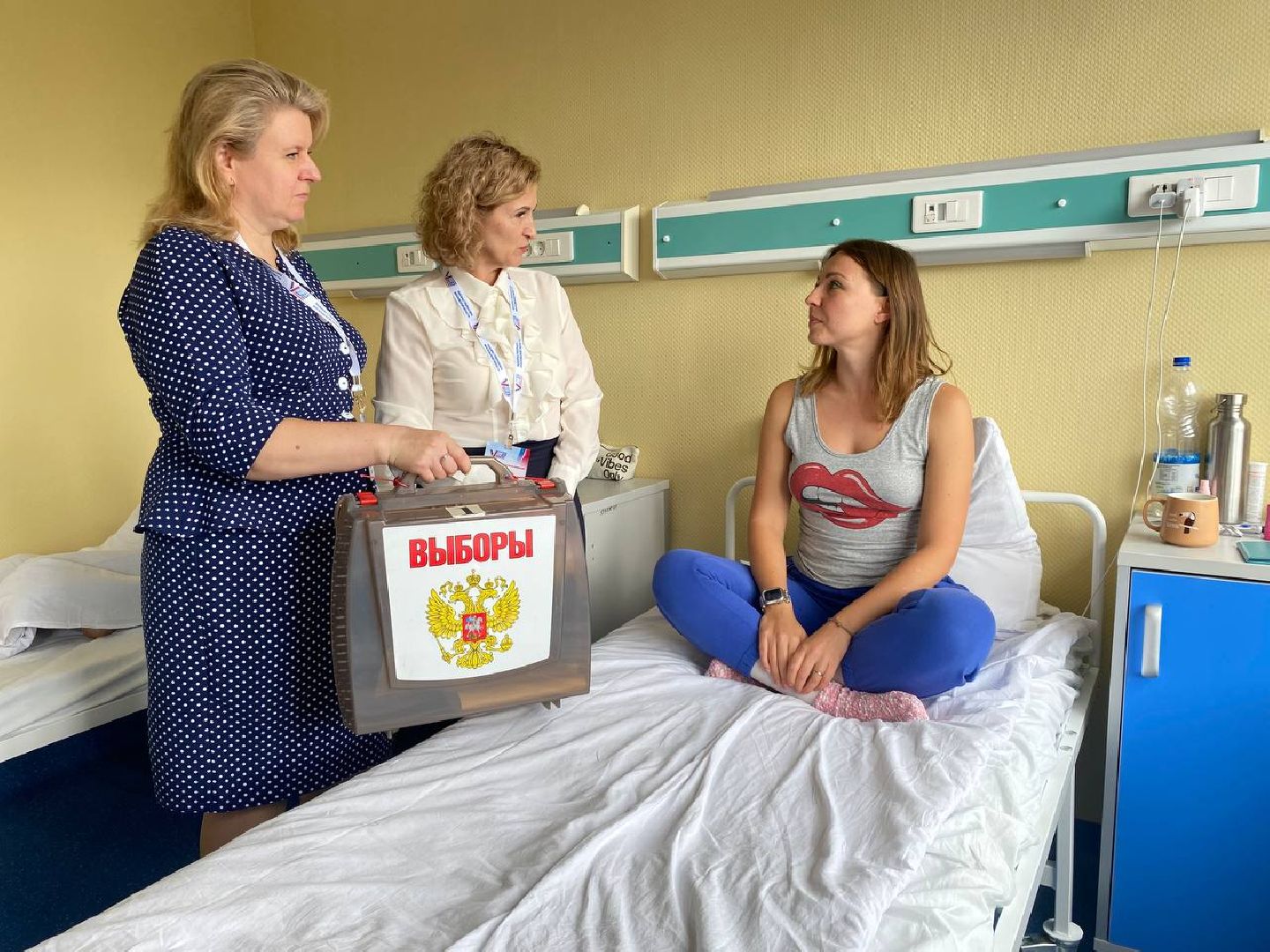 выборы 2023, выборы губернатора московской области, больница, голосование,